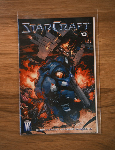 Starcraft rare comic - starcraft,
