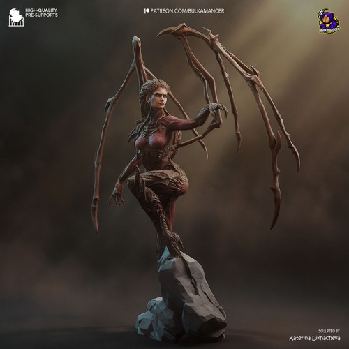 Kerrigan starcraft 3d druck - kerrigan,