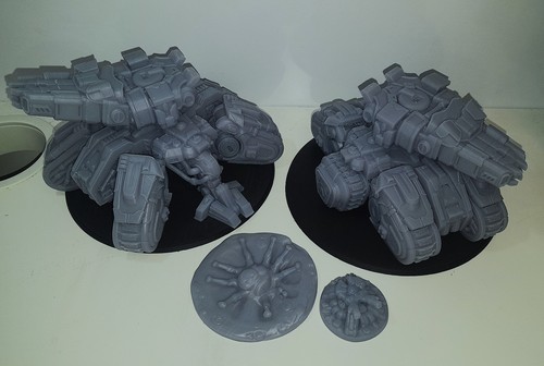 Terran siege tank miniature - terran,