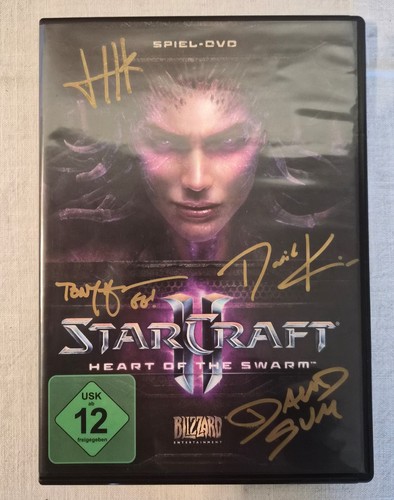 Signed starcraft heart of - starcraft,