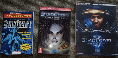 Starcraft spieleführer - 3x,
