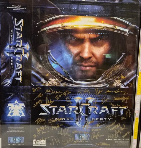 Signed starcraft wings of - signed,