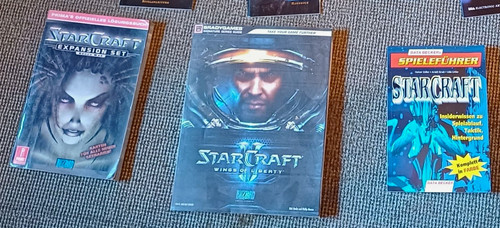 Starcraft spieleführer - 3x,
